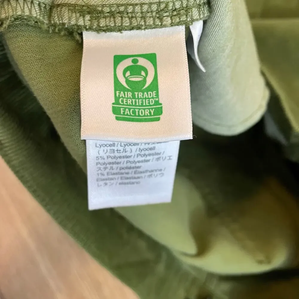 J.Crew Mens 31 Green Corduroy Pants Reimagined Slim Straight Cropped